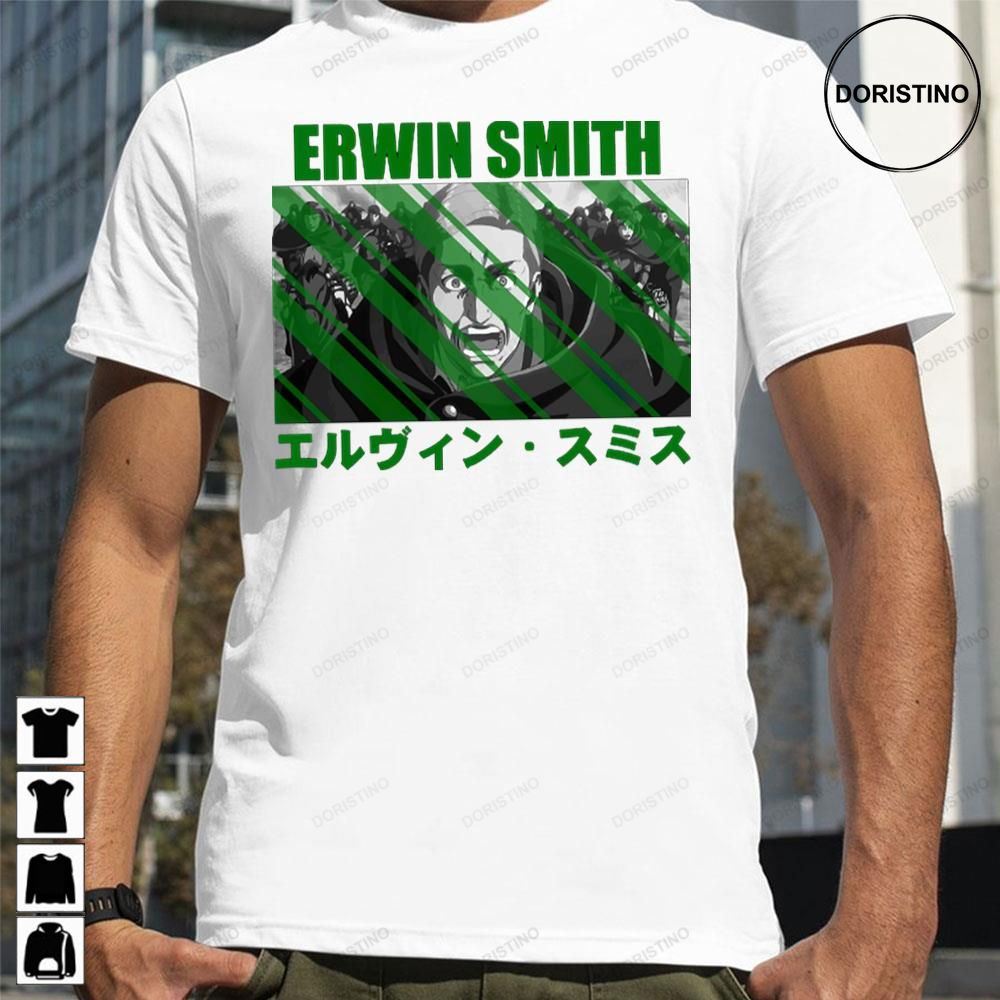 Erwin Smith Shingeki No Kyojin Trending Style